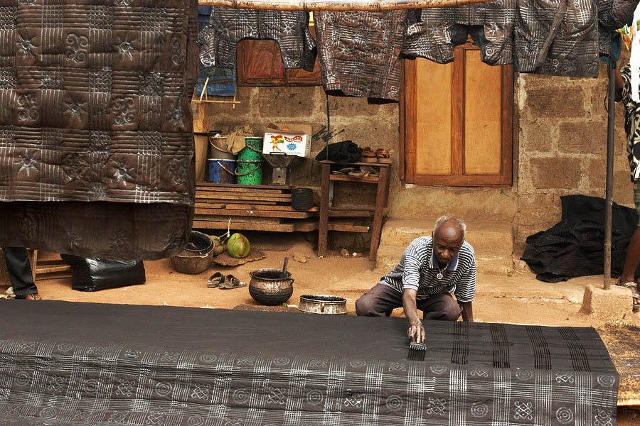 339   Indigo cotton dying   Tamala